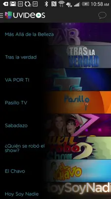 UVideos android App screenshot 2